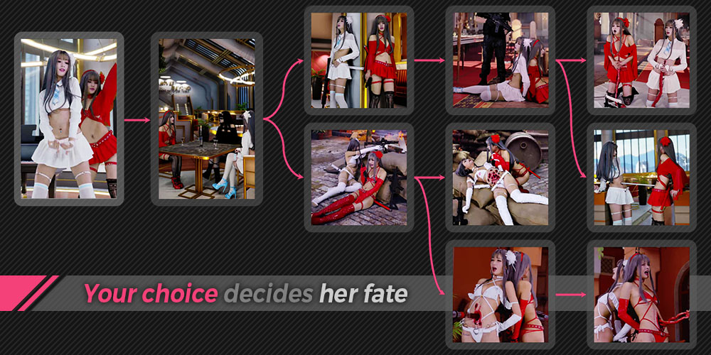 分支流程图 / 交互示意